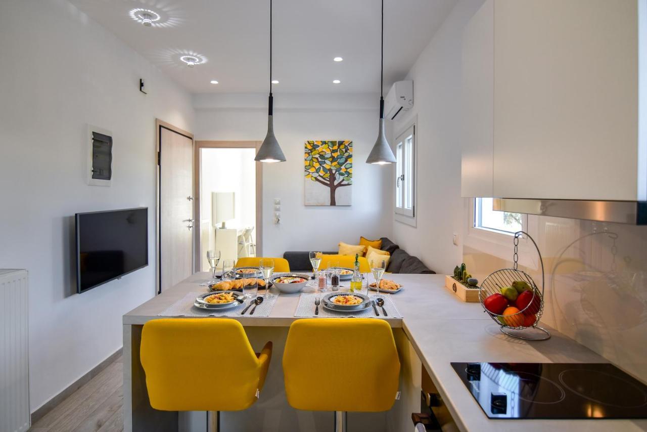 White Rock Milos Suites Adamantas  Bagian luar foto